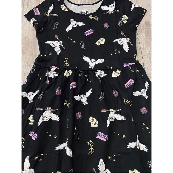 Girls Harry Potter Owl Dress Size XXL - Picture 2 of 3